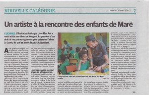 Article des Nouvelles Calédoniennes image001